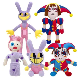 The Amazing Digital Circus Plush Toy Cartoon Clown Soft Stuffed Doll Educational Toys for Kids