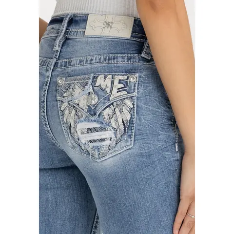 Aletta Wing Bootcut Jeans
