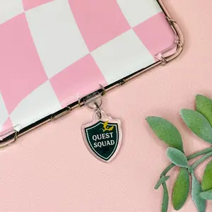 Quest Squad Kindle Charm | Kindle Accessories | Bookish Gifts | Mini Keychains | Phone Charm | Onyx Storm