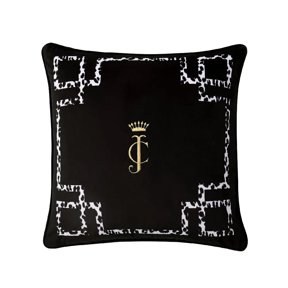 Juicy Couture Velvet Lattice Pillow