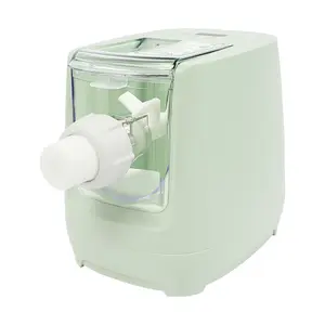 Electric Automatic Pasta Maker Machine 13 Molds LED Display 260W 110V for Homemade Spaghetti Dumpling Wrappers Thin Pasta Kitchen Restaurant Green Utensils