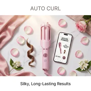 Professional Auto-Rotating Hair Waver – Effortless 30mm C-Curls & Beachy Waves in Seconds | Smart Cool Air Styler for Instant Volume & Shine, 2026 Summer Essential Must-Have