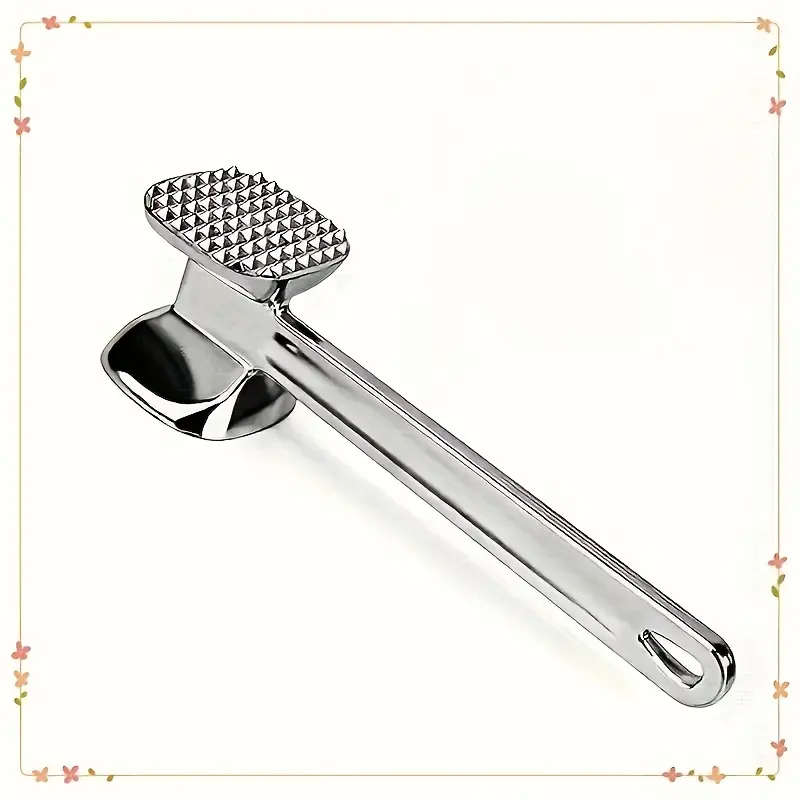 Double-Sided Meat Tenderizer Hammer, Home Use Large Steak Mallet, Beef Pounder Tool, Efficient Muscle Relaxing Kitchen Accessory, Kitchen Tools and Gadgets, Cooking, Kitchenware