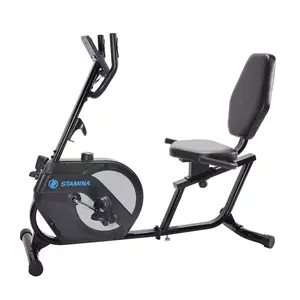 Stamina 1346 Recumbent Exercise Bike w Step-Thr ough Design