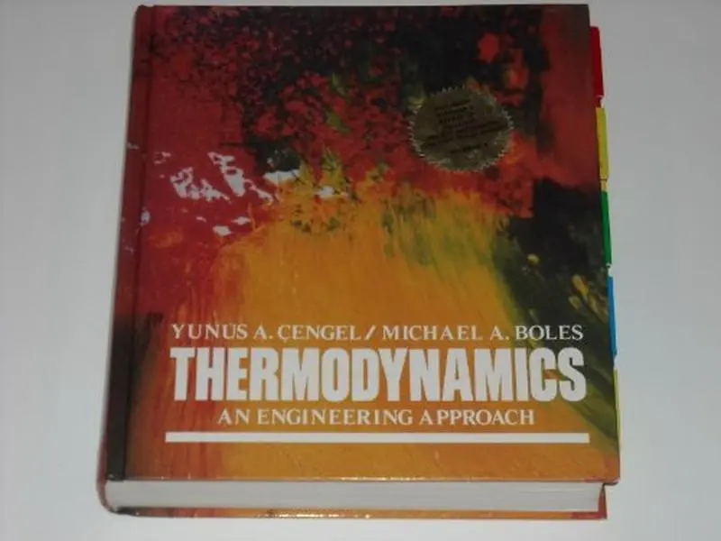 USED Book - Thermodynamics: An Engineering Approach (Schaum's Outline Series in Mechanical and Industrial Engineering) by Yunus A. Cengel (Hardcover) - english
