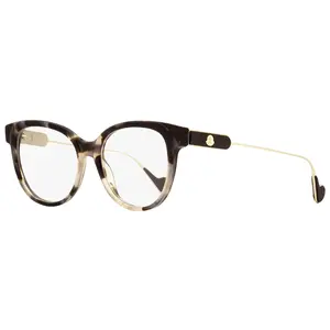 Moncler Pantos Eyeglasses ML5056 055 Rose Havana/Gold 53mm 5056 Moncler Pantos Eyeglasses ML5056 055 Rose Havana/Gold 53mm 5056