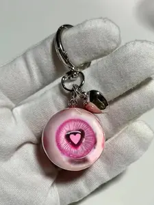 Cool poker dice keychain, metal chain pendant, personalized creative design star-shaped heart A pendant, trendy and fashionable all-match small object pendant, multi-element niche bag pendant keychain waist pendant Cool Keychains