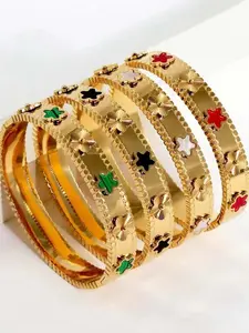 Flower Chain Bracelet, Elegant Style with Adjustable Lightweight Design, Perfect Gift for Her