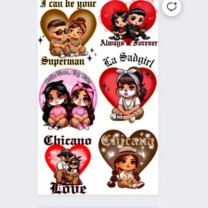 Cholo Love premade DTF Gangsheet