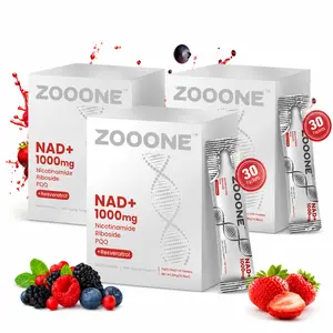 ZOOONE NR1000 NAD+ Berry Flavor Drink – Skin Aging, Energy & Clarity – 30 Count-T6