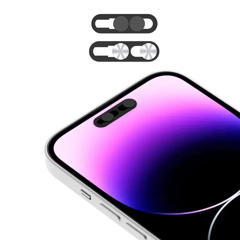 New Anti-Peeping Lens Cover Camera Privacy Protector with Dual Slides