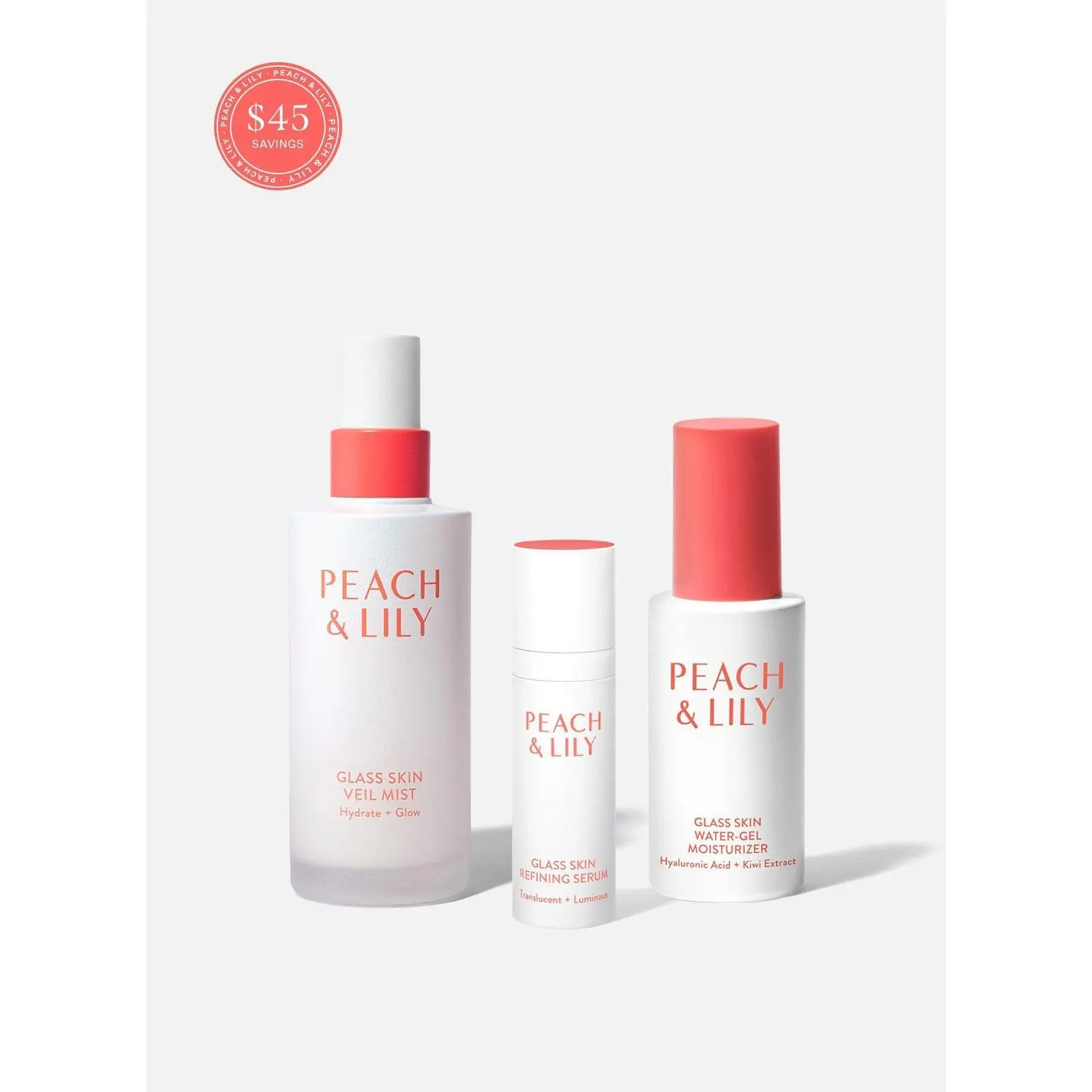 Glass Skin Trio – Hydrating Korean Skincare Glow Routine