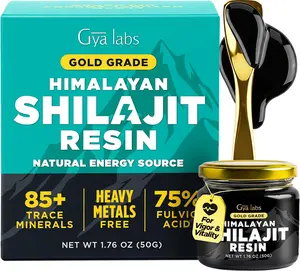 Gya Labs Himalayan Shilajit Resin with Maximum Potency (1.76 oz)