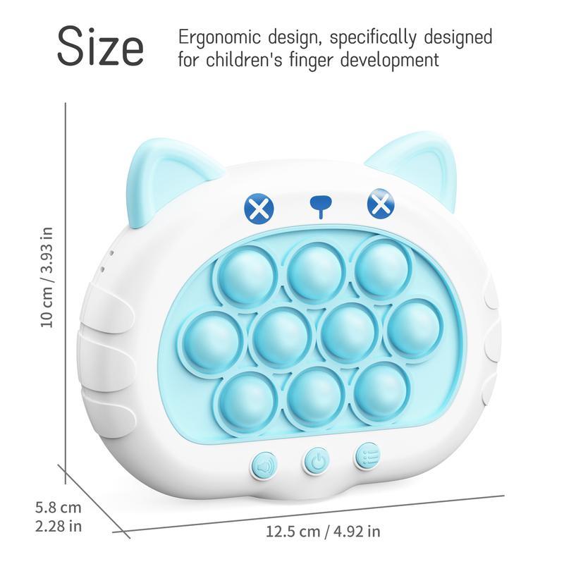 Fast Quick Push Game Bubble Stress Relief Toys for Kids 3rd Generation Cute Animals Version Trendy Fun Interactive Activity