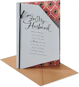 American Greetings Birthday Card for Husband (Early Days)