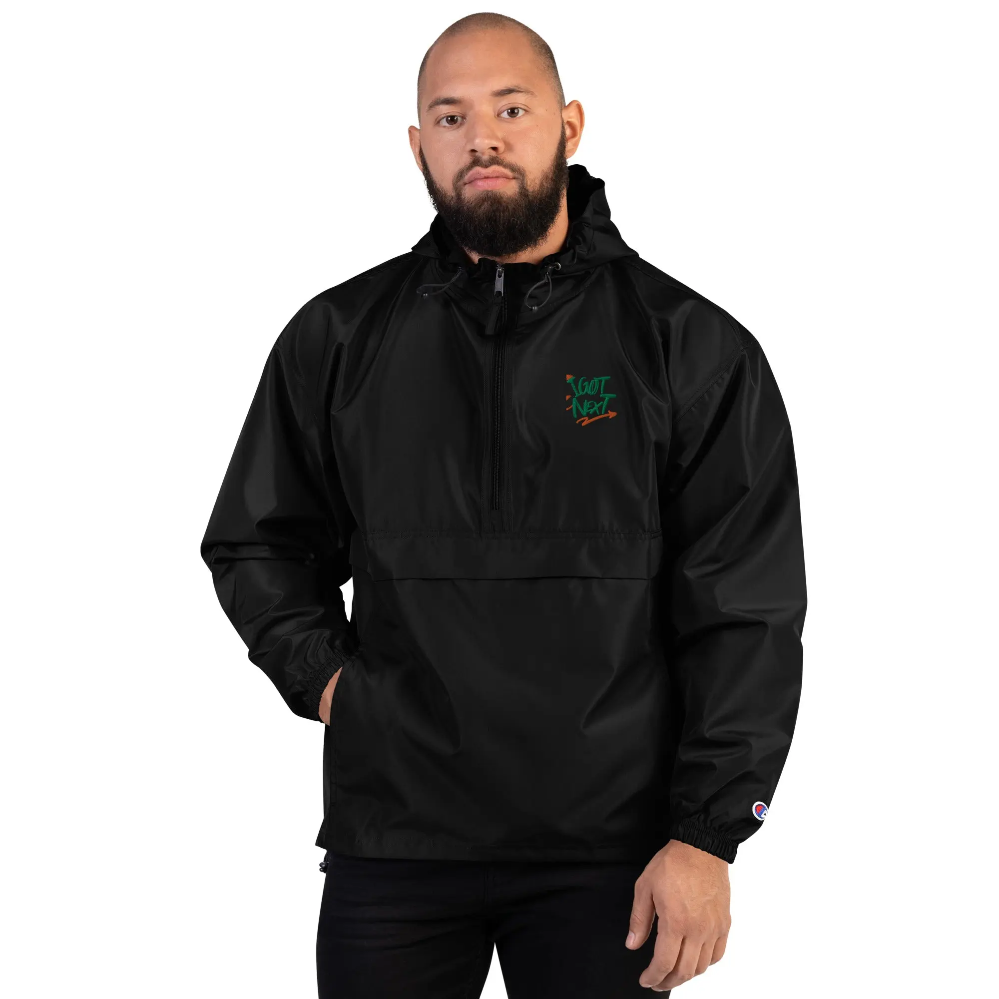 I Got Next Embroidered Champion Windbreaker Jacket