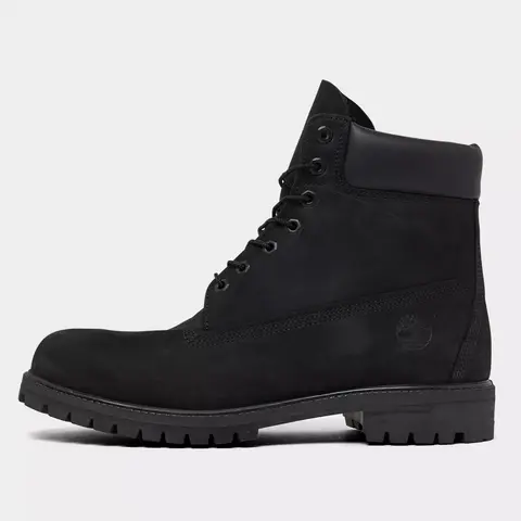 Timberland Men's 6" Premium Boot "Black Nubuck"