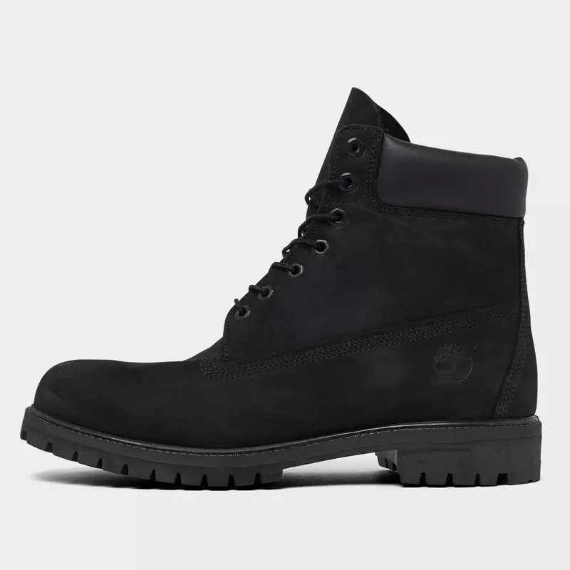 Timberland Men's 6" Premium Boot "Black Nubuck"