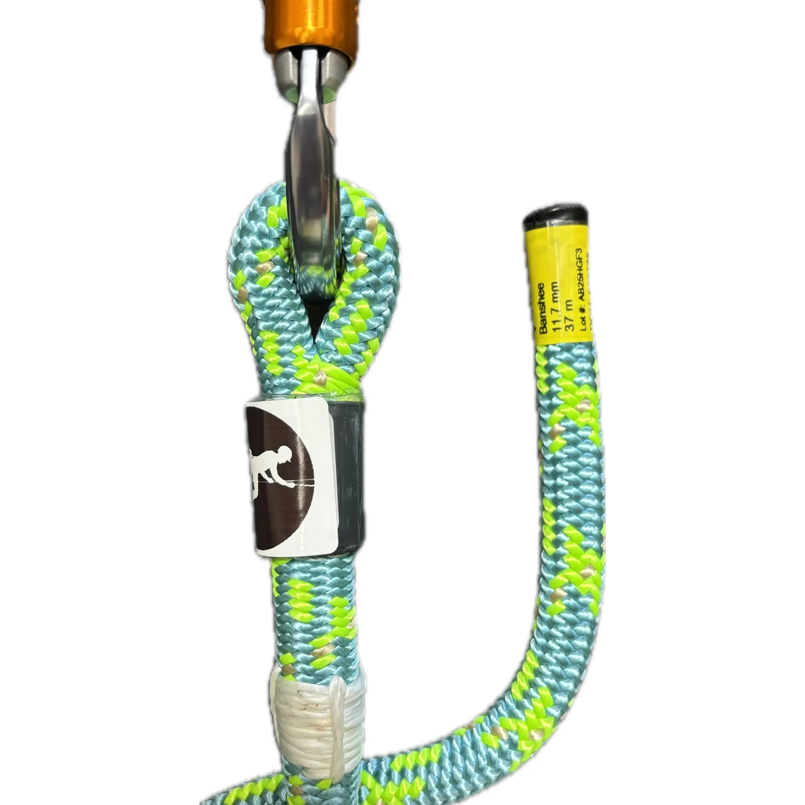 150' TIGHT EYE 1" Banshee 11.7mm Climbing ROPE