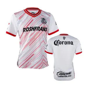 [Hot Sale] - Deportivo Toluca 2024-25 Away Soccer Jersey - Full Print Logo