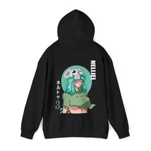 BLEACH Nel Hoodie, Bleach Anime Hoodie, Nel Shirt, Nelliel Hoodie, Bleach Anime Merch, Anime Hoodie, Anime Gift, Sexy Anime Girl - Unisex