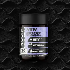 ONNIT New Mood - Occasional Stress Relief, Sleep and Mood Support Supplement, (60 Count)