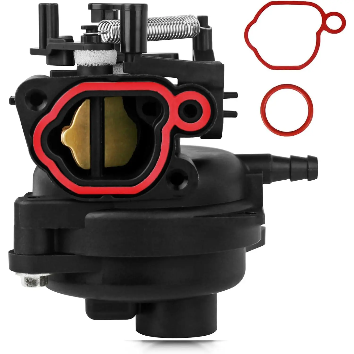 799584 High Performance Easy-to-Install Push Mower Carburetor, Metal Replacement for Briggs and Stratton TB110, TB200, 09P702, 09p000, 103M02, 550EX, 625EX, 675EX, 725EXI 163cc Lawnmower, Compatible with 594058, 594057, 592361, 594529, Single Unit