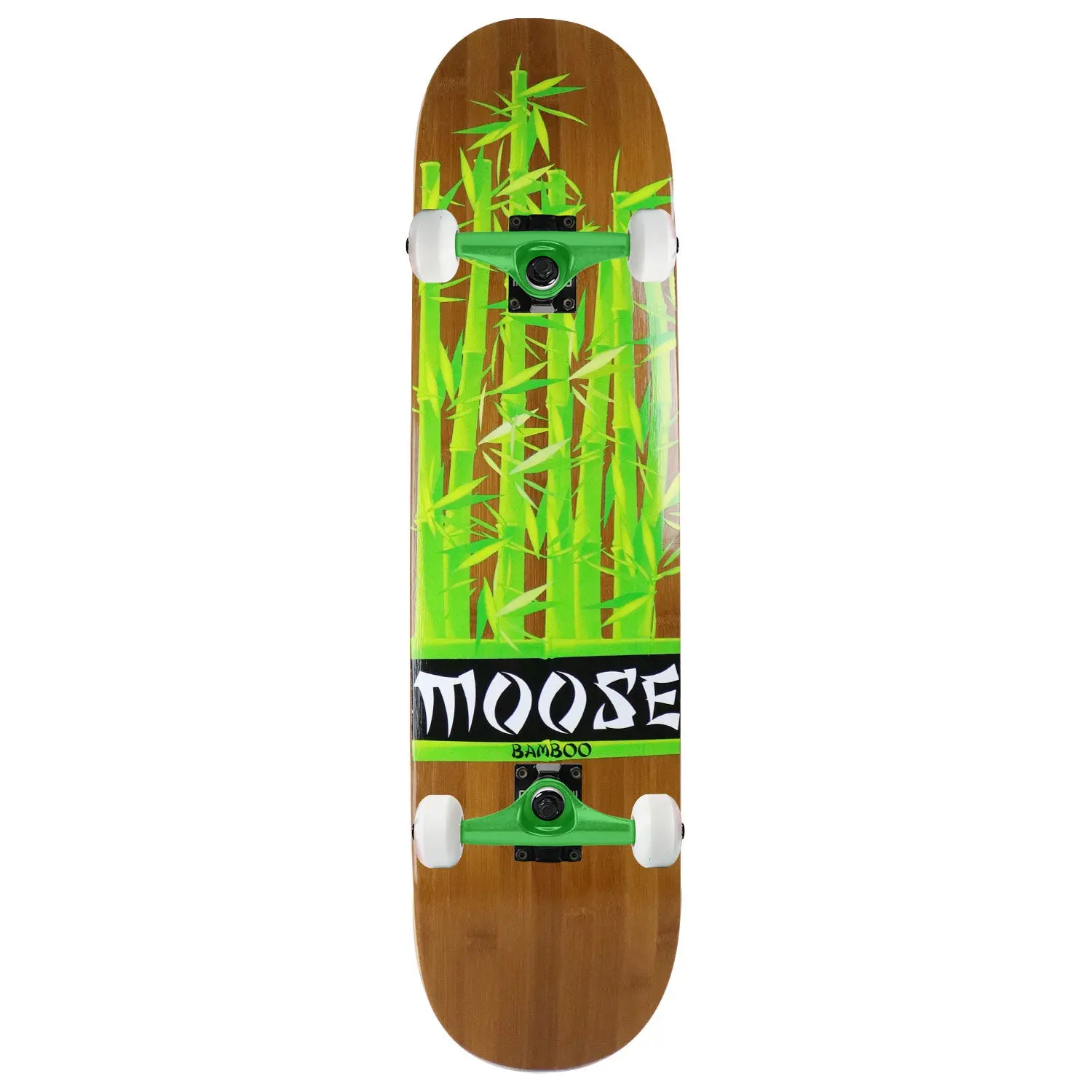 Moose Skateboard Complete Bamboo Leaves 8.5"