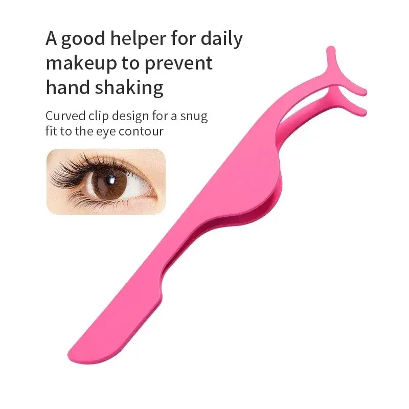 Professional False Eyelash Tweezers, Makeup Tool Auxiliary Curler, Water Mink Lashes, Expert Tweezer Instrument, Eyelash Tools, Cosmetic Tool, Makeup Accessories