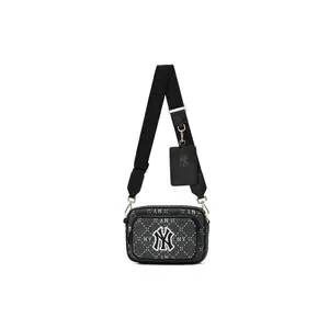 MLB New York Yankees Monogram Zip Closure Camera Bag in Black for Men and Women