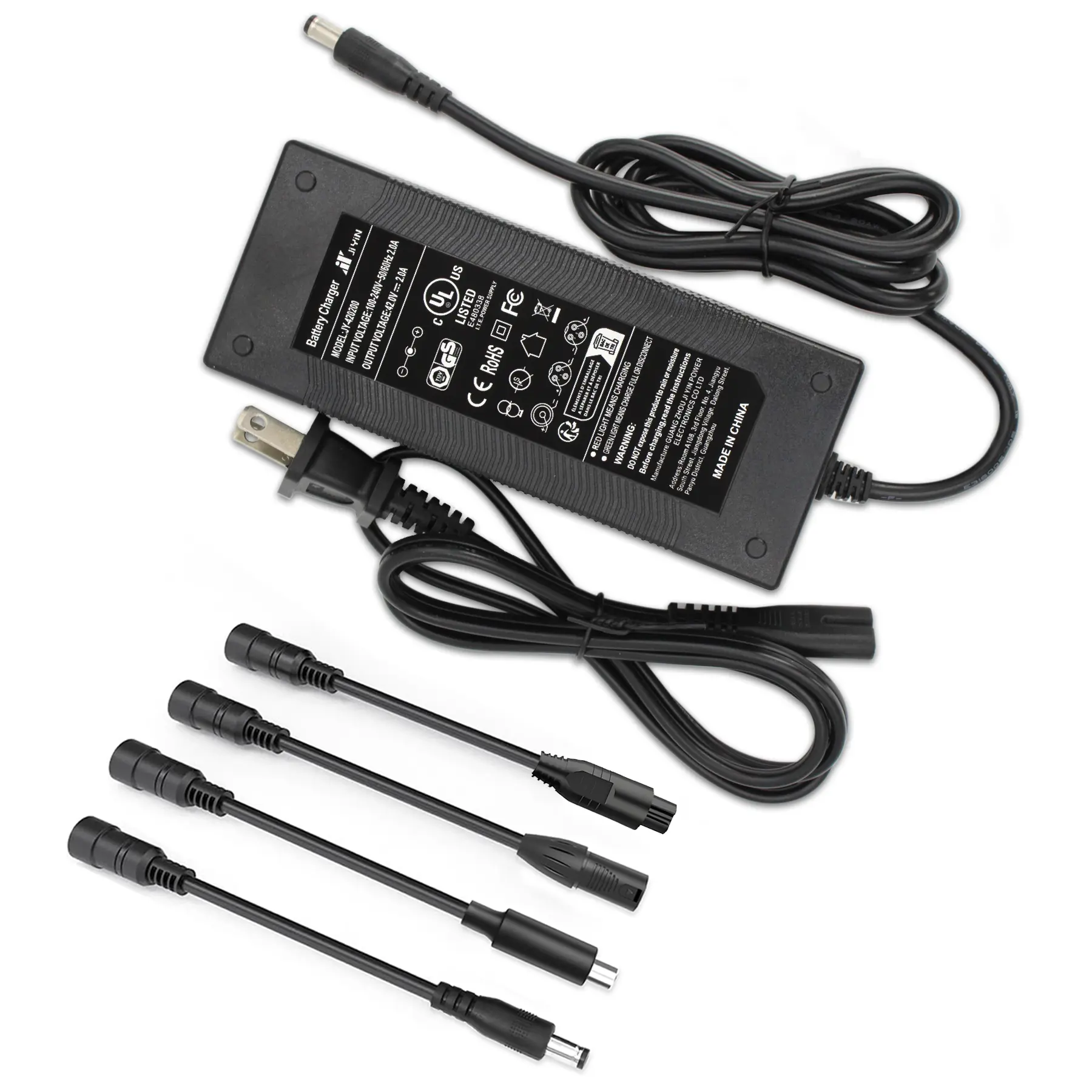 42V 2A Scooter Charger for 36V Li-ion Battery Charger for Electric Scooter Lithium Battery Power Adapter Ninebot MAX G2 ES1LD MAX ES1LD（Not Suitable for Lead-Acid Batterie)