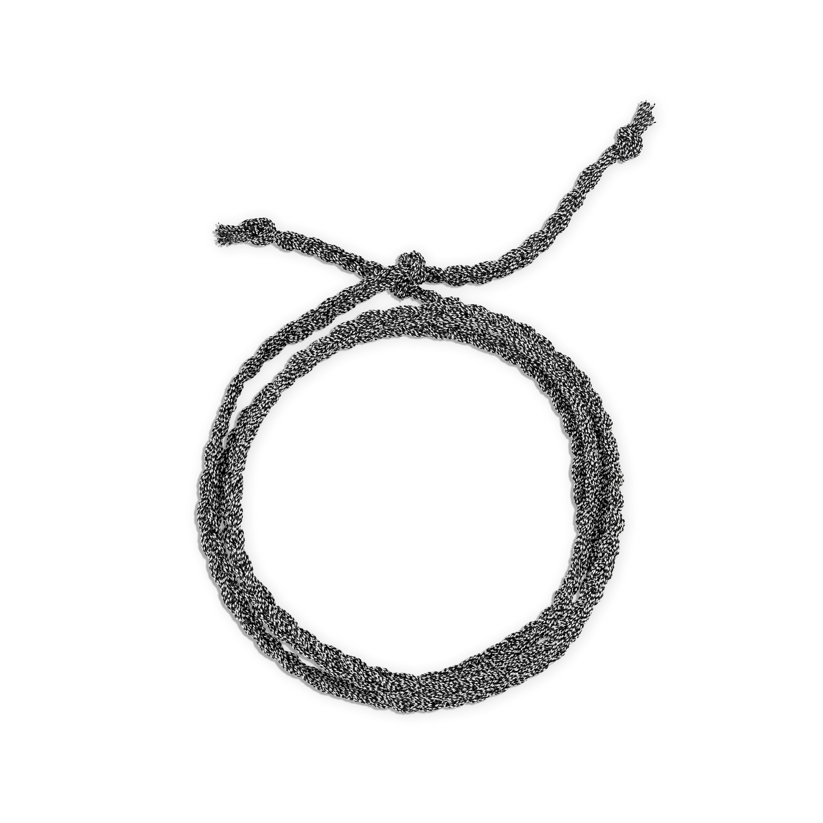 String Wrap Bracelet / Anklet - Silver