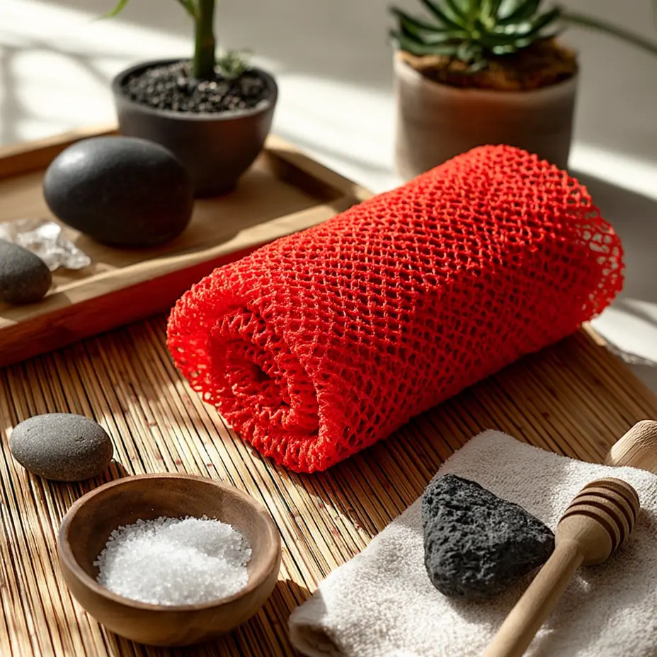 AUTHENTIC African Exfoliating Net for Softer Smoother Skin