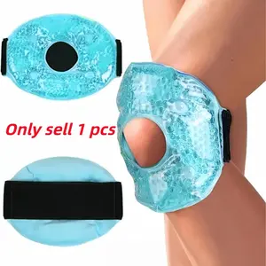 Reusable Ice Pack Wrap for Ankle Injury Relief, Hot Cold Therapy Gel Bag for Head Shoulder Leg Knee Pain Management, Single Piece, Multiple Uses