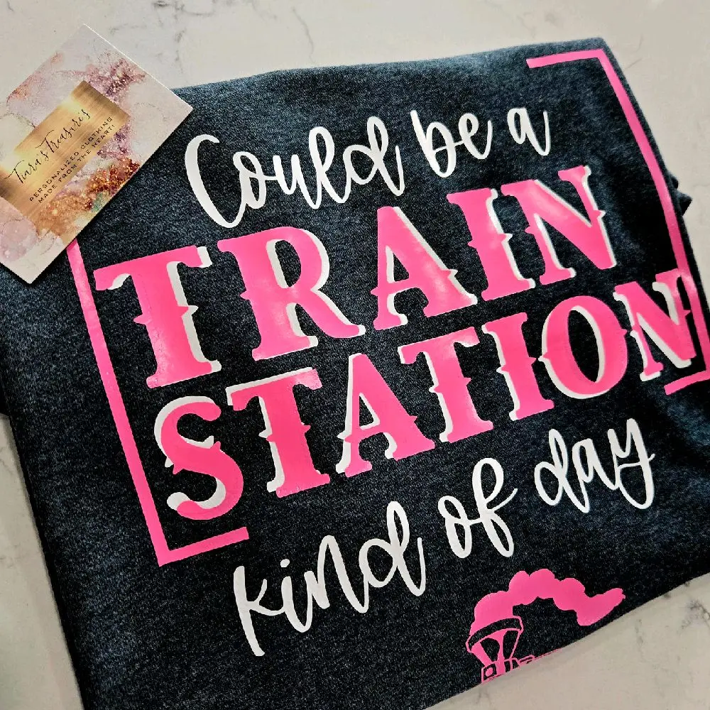 Train Station kimd of day T shirt