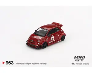 Mini GT 1:64 LB-WORKS x Abas Works ABARTH 595 Red Diecast Model Car