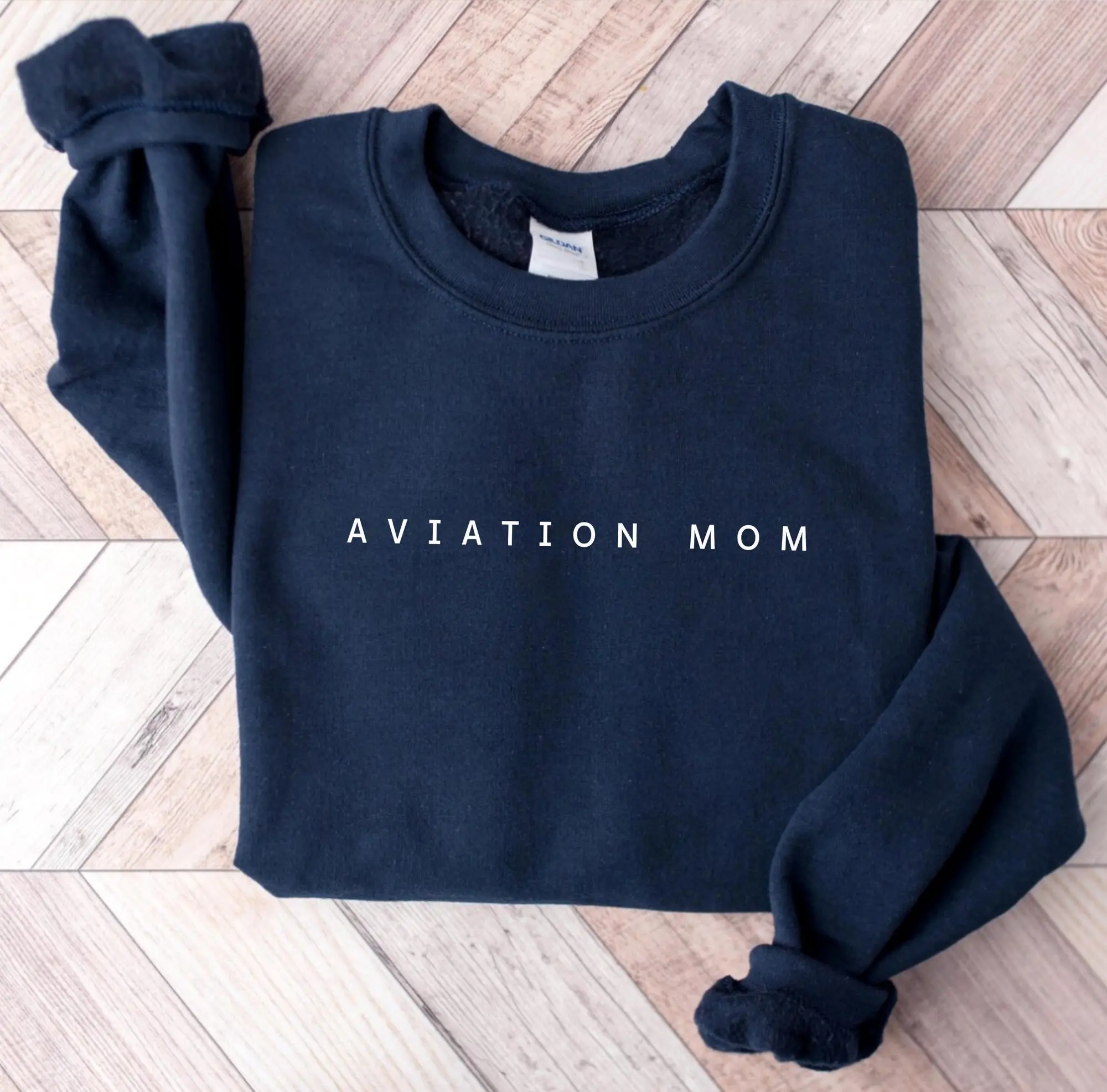 Aviation Mom Sweatshirt, Women in Aviation, Mothers Day Gift, Gift for Mom, Pilot Sweater, Aviation Graduation Gift, Female Pilot