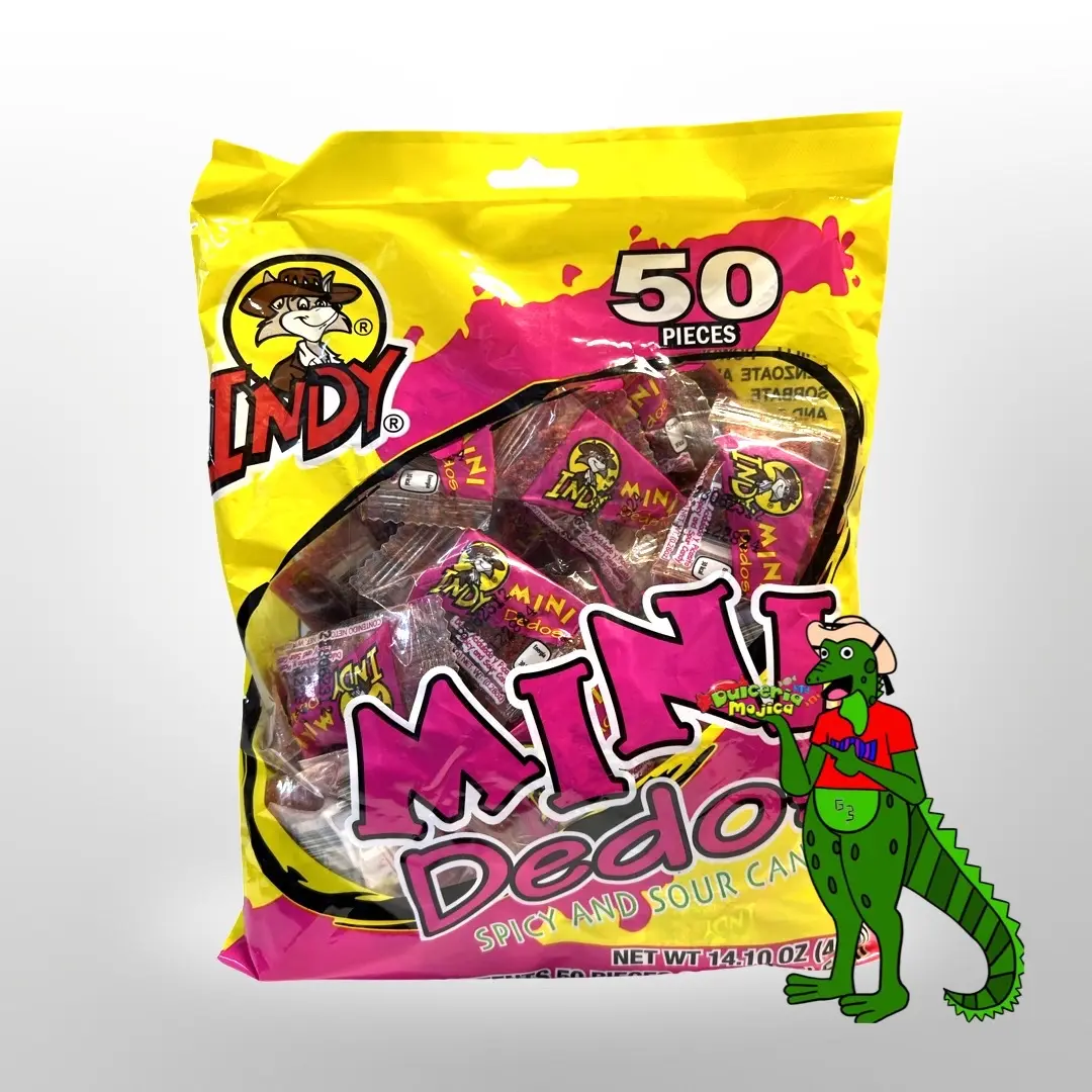 Indy Mini Dedos Spicy and Sour Candy Indy Mini Dedos Spicy and Sour Candy