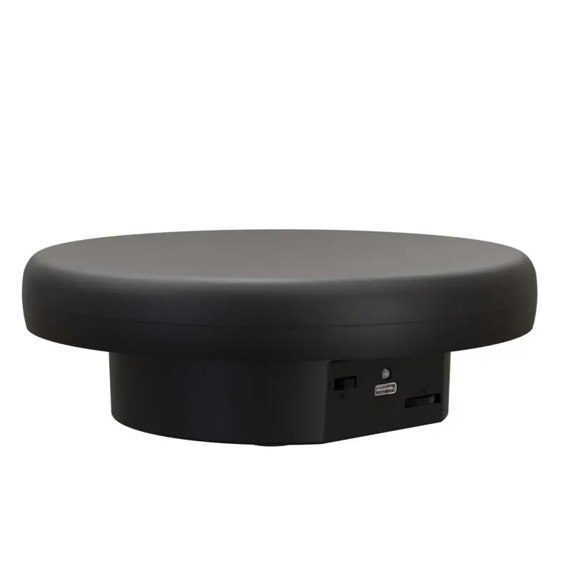 Electric Turntable Rotating Display Table, 360° Rotating Display Base, Battery Operated/USB Powered Model Display Live Shooting Display Base