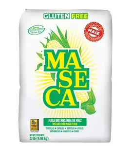 Maseca Gluten-Free Instant Corn Masa Flour 22 lb - Perfect for Tortillas & More - 9.98 kg