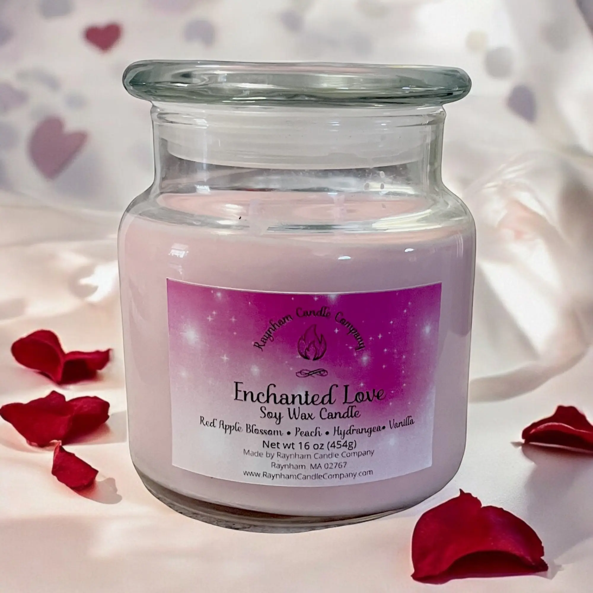 Scented Candle Enchanted Love Scented Soy Wax Candle and Wax Melts, Fragrance, Aroma