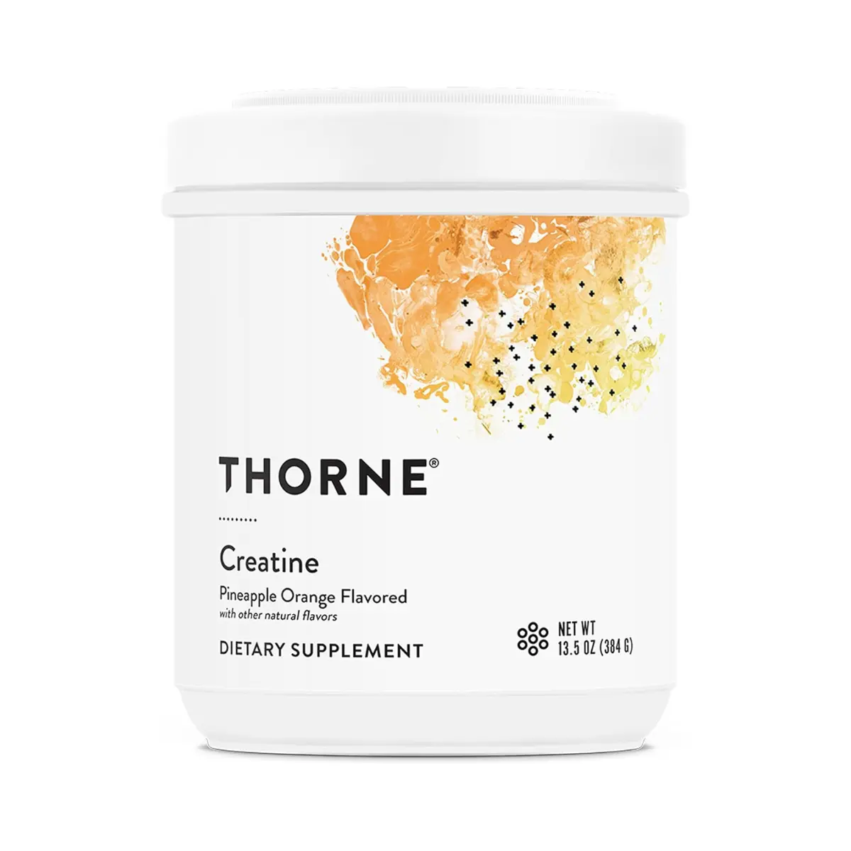 THORNE Micronized Creatine Monohydrate Powder, Pineapple Orange Flavor, 5g per Serving, 60 Servings, NSF Certified for Sport - Supports Lean Muscle Mass, Endurance, Cognitive Function
