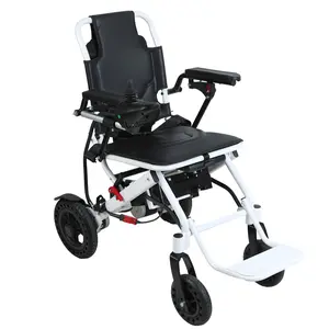 Explorinox Electric Wheelchair for Adults, Lightweight Healthcare Equipment, Motorized Portable Wheelchair with 500W Motors, 12-mi Range (US/UK/EU Socket)
