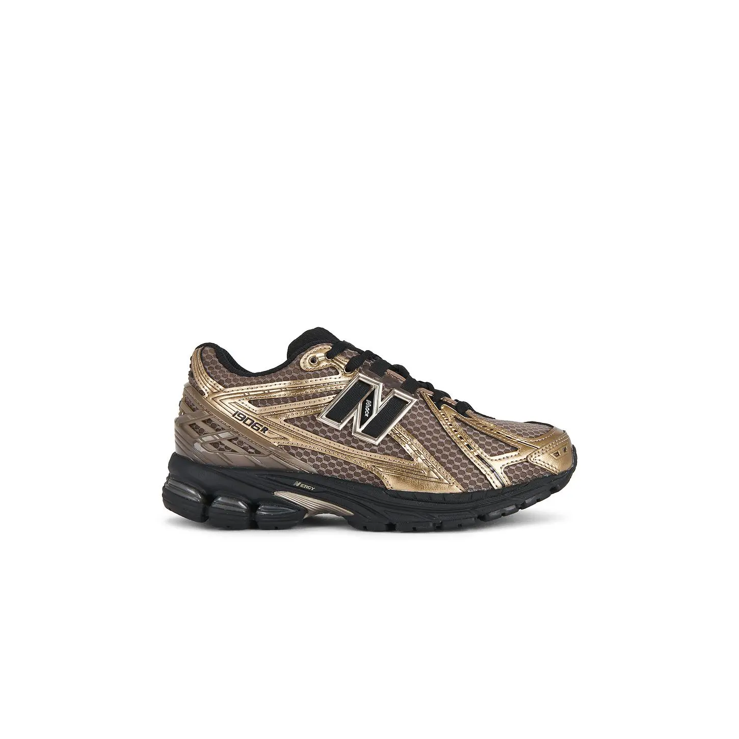 New Balance 1906r Sneaker in Mushroom, Black, & Black Metallic Unisex