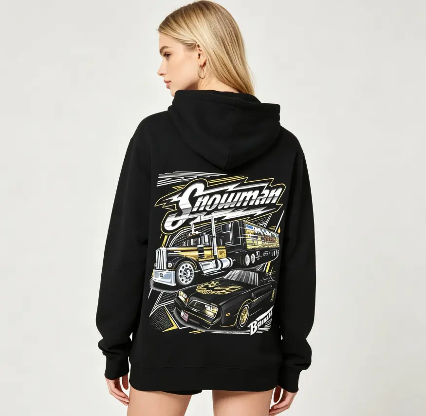 Men's Vintage Graphic Hoodie, Soft Pullover Sweatshirts, Long Sleeve Casual Streetwear Menswear for Fall, Classic, Tops, Longsleeves