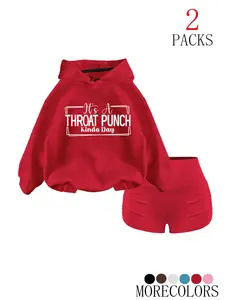 Cool Hoodie Set with High-Waisted Ruched Shorts, Loose Fit, Soft Fabric, Perfect for Fall & Winter, School & Club Wear, Womenswear