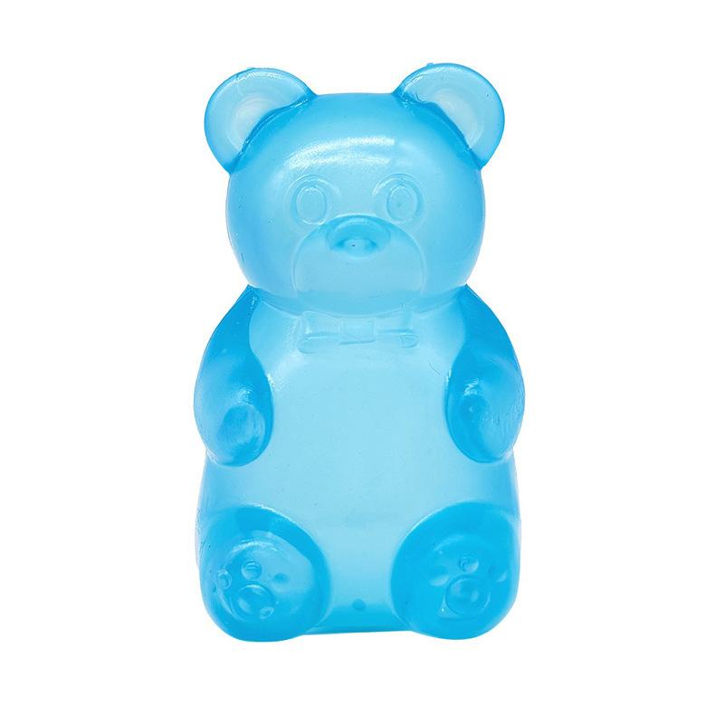 Kawaii Cartoon Bear Squishy Toy Slow Rising Squeeze Ball for Relaxation and Decompression
