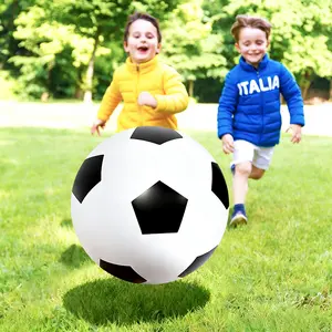 Large Inflatable Family Game Ball, 40 Inch Indoor Outdoor Sports Toy, Party Decoration Gift, Multi-Size Lawn Football, Soccer Ball