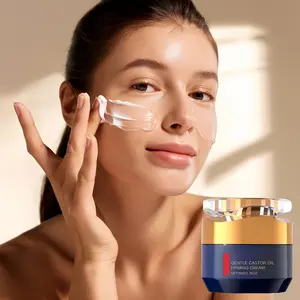 Castor Oil & Collagen Gentle Moisturizing Cream 50g - Day and Night Moisturizing Cream, Nourishes and Softens Skin, Easily Absorbed, Suitable for All Skin Types for Men and Women