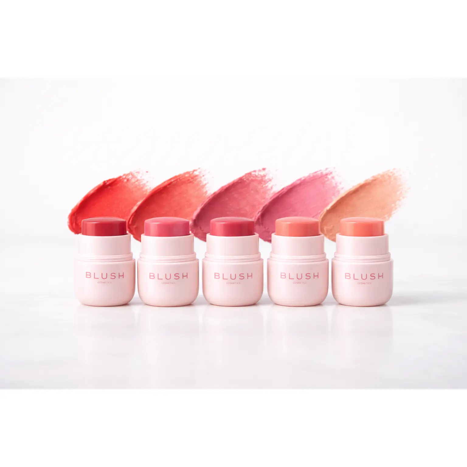 Blush Beauty 5-Shade Cream Blush Bundle